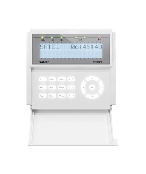 Satel INT-KLCD-W ЖК-клавиатура - Элегантный белый дизайн для серии Integra Satel INT-KLCD-W ЖК-клавиатура - Элегантный белый дизайн для серии Integra