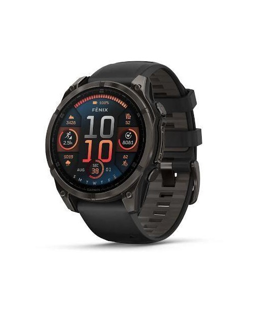 SMARTWATCH FENIX 8 SAPPHIRE/BLACK/GRAY 010-02905-21 GARMIN SMARTWATCH FENIX 8 SAPPHIRE/BLACK/GRAY 010-02905-21 GARMIN