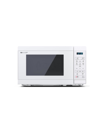Микроволновая печь Sharp, YC-MS02E-C, Free standing, 800 W, White