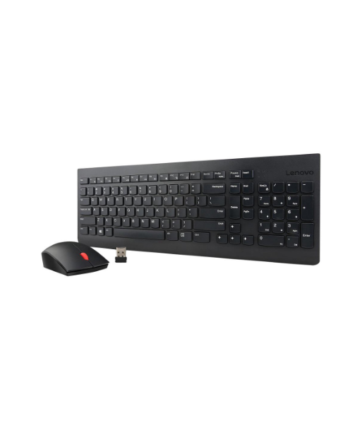 Lenovo Essential, Wireless Keyboard and Mouse Combo - Nordic, Keyboard and Mouse Set, Wireless, Nordic, Numeric keypad Lenovo Essential, Wireless Keyboard and Mouse Combo - Nordic, Keyboard and Mouse Set, Wireless, Nordic, Numeric keypad