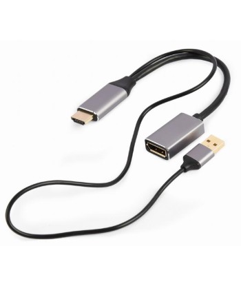 Адаптер HDMI в DisplayPort - Черный - Высококачественное Соединение