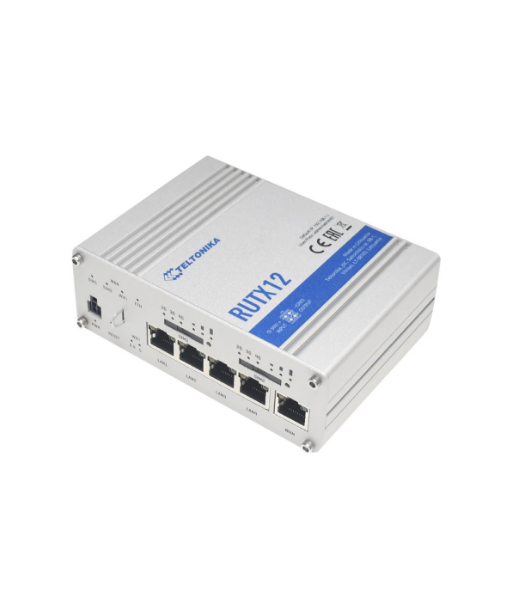 Teltonika RUTX12 Dual LTE Cat 6 Ruuter Teltonika RUTX12 Dual LTE Cat 6 Ruuter