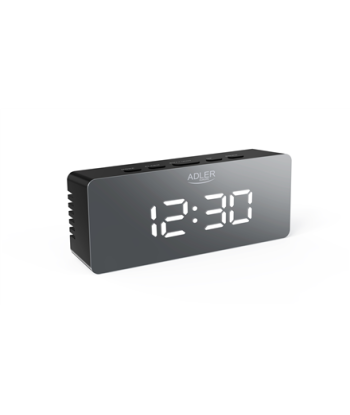 Adler Alarm Clock AD 1189B Black