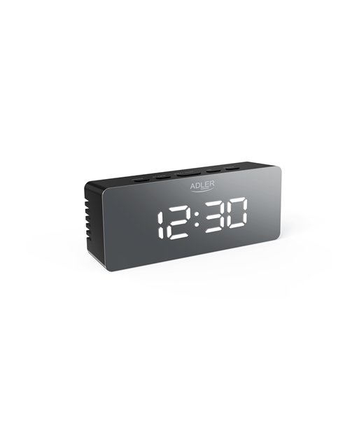 Adler Alarm Clock AD 1189B Black