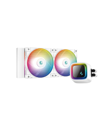Deepcool, LS520 A-RGB, CPU Liquid Cooler, White, Intel, AMD
