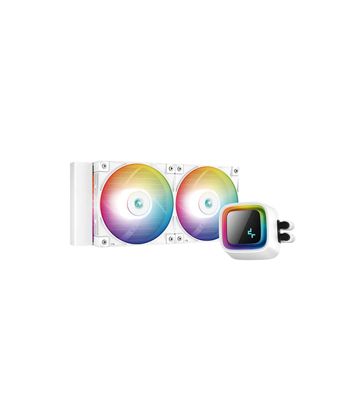 Deepcool, LS520 A-RGB, CPU Liquid Cooler, White, Intel, AMD