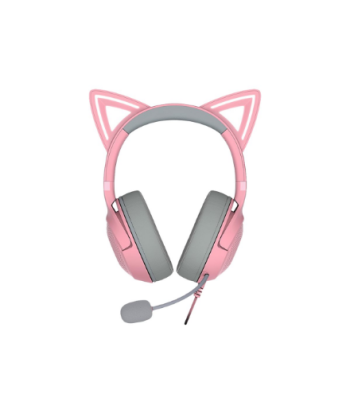 Razer Kraken Kitty V2 Juhtmega Mänguri Peakomplekt - Kvartsroosa
