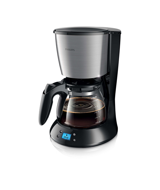 Philips, HD7459/20, Drip, 1000 W, Stainless steel/Black