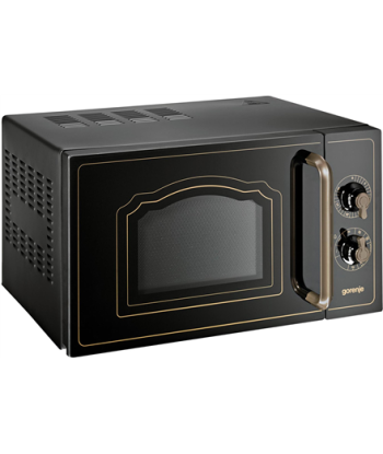 Gorenje, Microwave oven with grill, MO4250CLB, Free standing, 20 L, 700 W, Grill, Black
