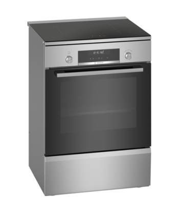 Bosch, HLS79Y351U Series 6, Hob type Induction, Oven type Electric, Stainless Steel, Width 60 cm, Grilling, LCD, Depth