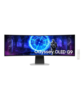 Samsung LS49DG950SUXEN Odyssey G9 G95SD, 49", OLED, DQHD, 32:9, 240 Hz, 5120 x 1440 pixels, 250 cd/m², HDMI ports quantity 1