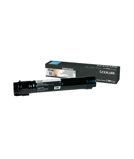 Tooner Lexmark X950X2KG, X95x Black Extra High Yield (32K), Cartridge, Black