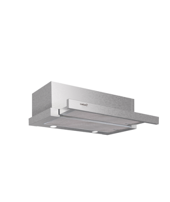 CATA, EXTENDER 600, Telescopic, Energy efficiency class C, Width 60 cm, 390 m³/h, Mechanical, ECOLED, Stainless Steel