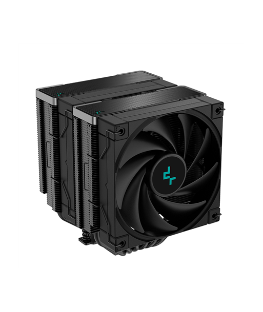 Deepcool AK620 Zero Dark CPU Air Cooler - Intel & AMD, Ultra-Quiet Performance