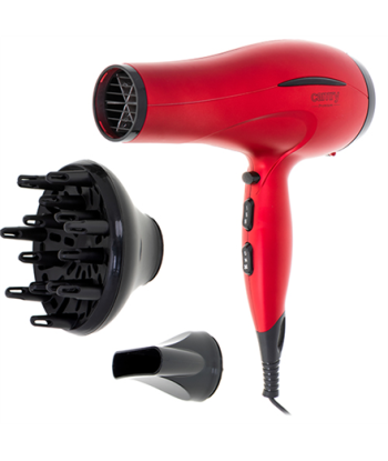 Föön Camry CR 2253	 2400 W, Number of temperature settings 3, Diffuser nozzle, Red