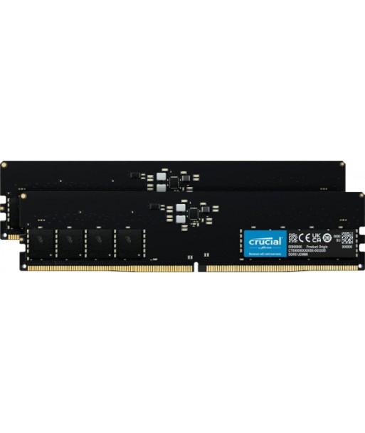 Crucial 64GB (2x32GB) DDR5 5600MHz CL46 Комплект памяти Crucial 64GB (2x32GB) DDR5 5600MHz CL46 Комплект памяти