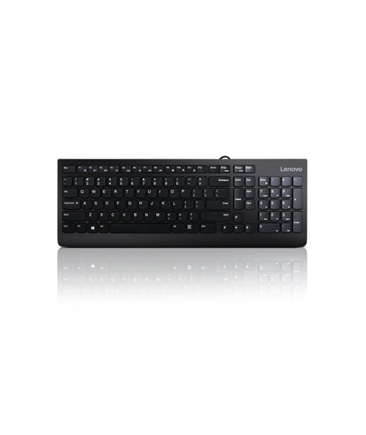 Lenovo 300 Standard Проводная USB Клавиатура - Черная Lenovo 300 Standard Проводная USB Клавиатура - Черная