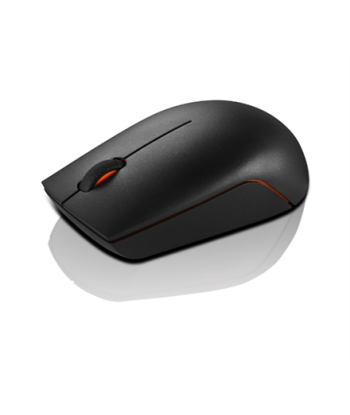 Lenovo, Wireless Compact Mouse, 300, Optical Mouse, 2.4 GHz Wireless via Nano USB, Black, 1 year(s)