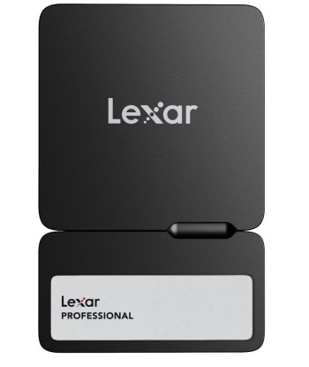 External SSD LEXAR Professional Go Portable 1TB USB 3.2 Write speed 1000 MBytes/sec Read speed 1050 MBytes/sec