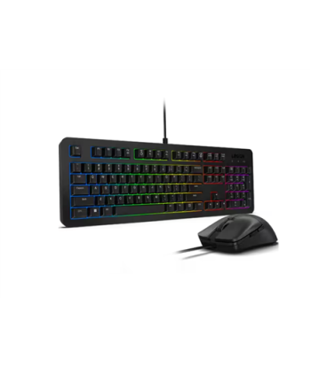 Lenovo Legion KM310 RGB, Gaming Keyboard and Mouse Set, Wired, US English, Black