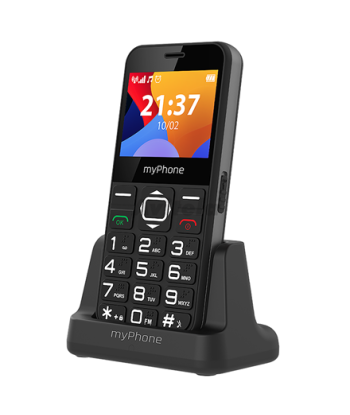 myPhone Halo 3 Black - Compact & Reliable Feature Phone