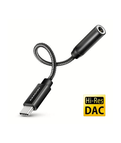 AXAGON | ADA-HC USB-C - HI-RES DAC Audio Adapter