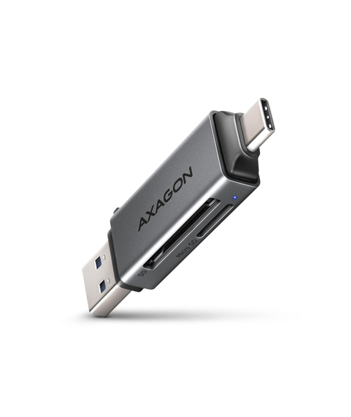 CARD READER USB-C+USB3.2 2SLOT/SD/MICROSD CRE-DAC AXAGON