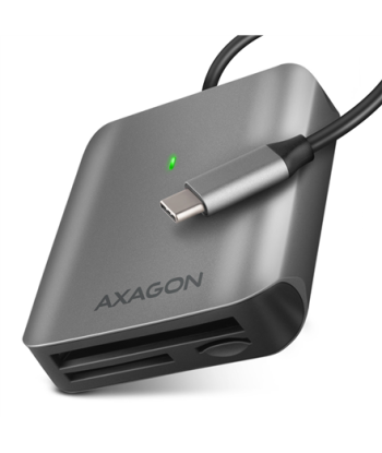 AXAGON CRE-S3C USB-C 3.2 Gen 1 Card Reader - SD, microSD, CF Slots