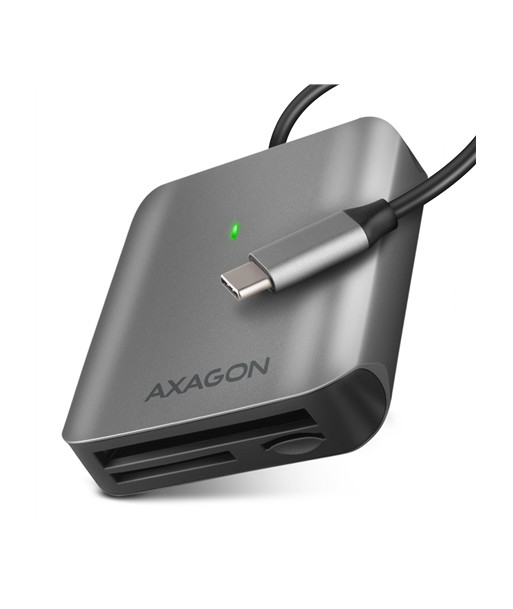 AXAGON CRE-S3C USB-C 3.2 Gen 1 Кардридер - SD, microSD, CF Слоты AXAGON CRE-S3C USB-C 3.2 Gen 1 Кардридер - SD, microSD, CF Слоты