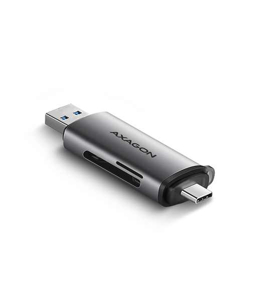 AXAGON CRE-SAC USB 3.2 Gen 1 Картридер - USB-C & USB-A - Суперскоростная передача данных! AXAGON CRE-SAC USB 3.2 Gen 1 Картридер - USB-C & USB-A - Суперскоростная передача данных!