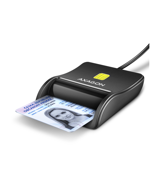 AXAGON CRE-SM3N USB считыватель смарт-карт - Компактный и надежный AXAGON CRE-SM3N USB считыватель смарт-карт - Компактный и надежный