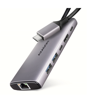 AXAGON Multi port USB-C 10Gbps hub | HMC-6G2L