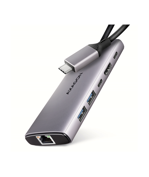 AXAGON Multi port USB-C 10Gbps hub | HMC-6G2L
