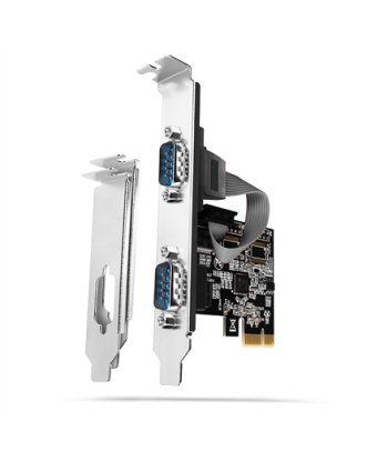 NET CARD PCIE 2PORT 250KBPS/SP&LP PCEA-S2N AXAGON