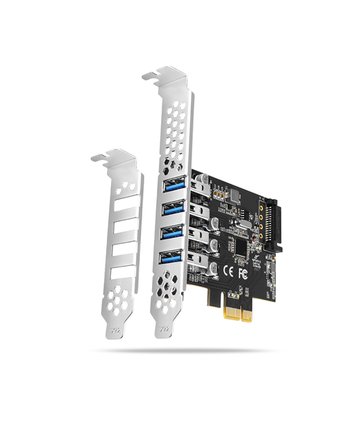 I/O CARD USB PCIE 4PORT/PCEU-43RS AXAGON