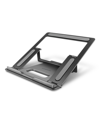 AXAGON STND-L Notebook Stand - Adjustable Height, 10-16", Black - Ergonomic Design!