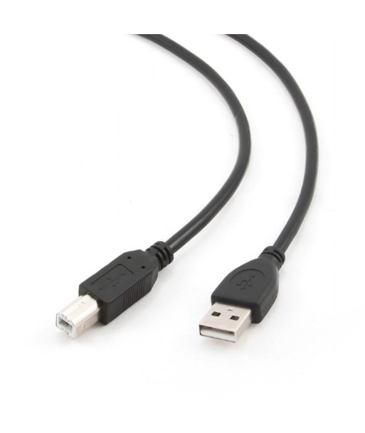 Gembird USB 2.0 A to B Cable - 3m, Black Gembird USB 2.0 A to B Cable - 3m, Black