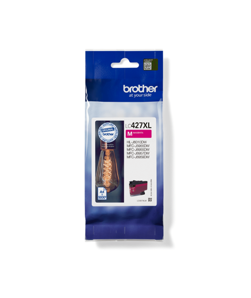 Brother LC427XLM Magenta Чернильный картридж повышенной емкости Brother LC427XLM Magenta Чернильный картридж повышенной емкости