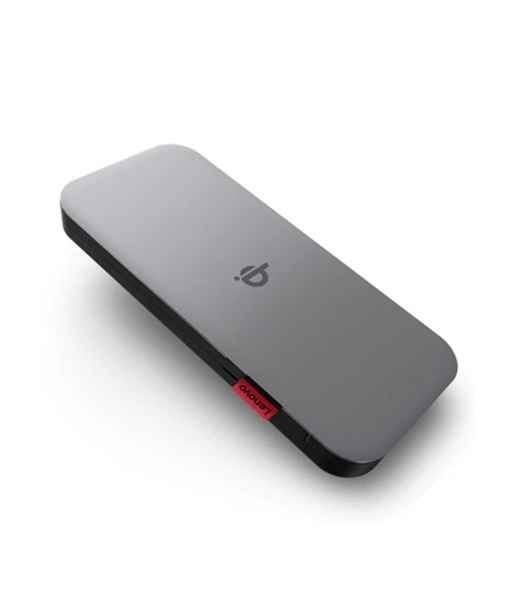 Lenovo 10000 mAh Wireless Mobile Power Bank - Thunder Black