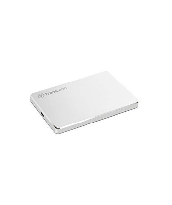 External HDD TRANSCEND StoreJet 2TB USB 3.1 Colour Silver TS2TSJ25C3S