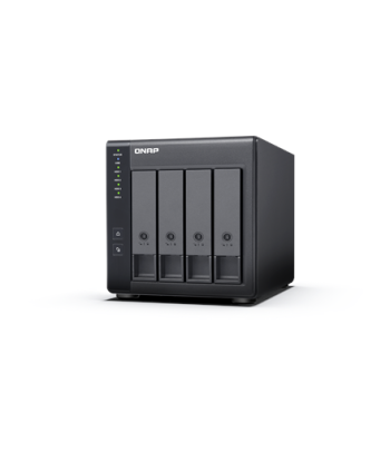 QNAP, 4-Bay, TR-004, Up to 4 HDD/SSD Hot-Swap, Micro processor with hardware RAID