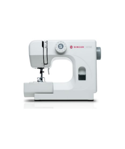 Singer, Sewing Machine, M1005, Number of stitches 11, Number of buttonholes 1, White Singer, Sewing Machine, M1005, Number of stitches 11, Number of buttonholes 1, White