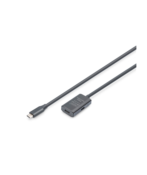 Digitus, Active USB 3.2 Gen1 5G extension cable, DA-73108, USB-C to USB-C