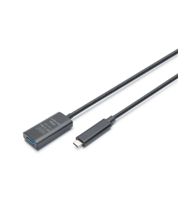 Digitus, Active USB 3.2 Gen2 10G extension cable, DA-73113, USB-C to USB-A