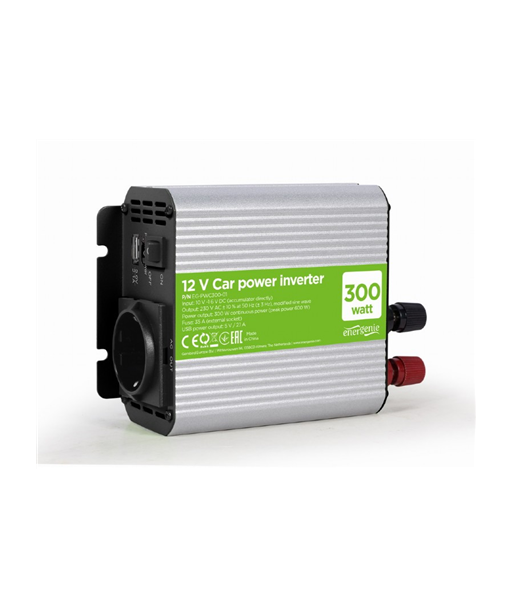 Gembird 12 V Car power inverter, 300 W EG-PWC300-01