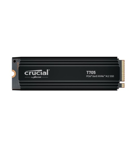 SSD CRUCIAL T705 1TB M.2 PCIe Gen5 NVMe Write speed 10200 MBytes/sec Read speed 13600 MBytes/sec TBW 600 TB CT1000T705SSD5 SSD CRUCIAL T705 1TB M.2 PCIe Gen5 NVMe Write speed 10200 MBytes/sec Read speed 13600 MBytes/sec TBW 600 TB CT1000T705SSD5