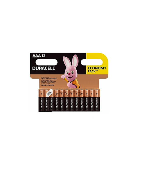 DURACELL Basic MN2400 AAA BL12 Duracell DURACELL Basic MN2400 AAA BL12 Duracell