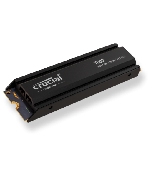 Crucial SSD T500 1TB PCie 4.0  NVMe w/Heatsink