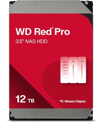 HDD SATA 12TB 6GB/S 512MB/RED PRO WD122KFBX WDC