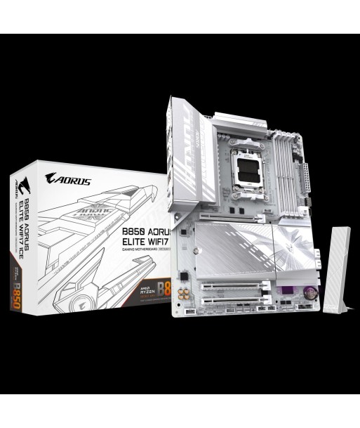 MB AMD B850 SAM5 ATX/B850 A ELITE WF7 ICE GIGABYTE MB AMD B850 SAM5 ATX/B850 A ELITE WF7 ICE GIGABYTE